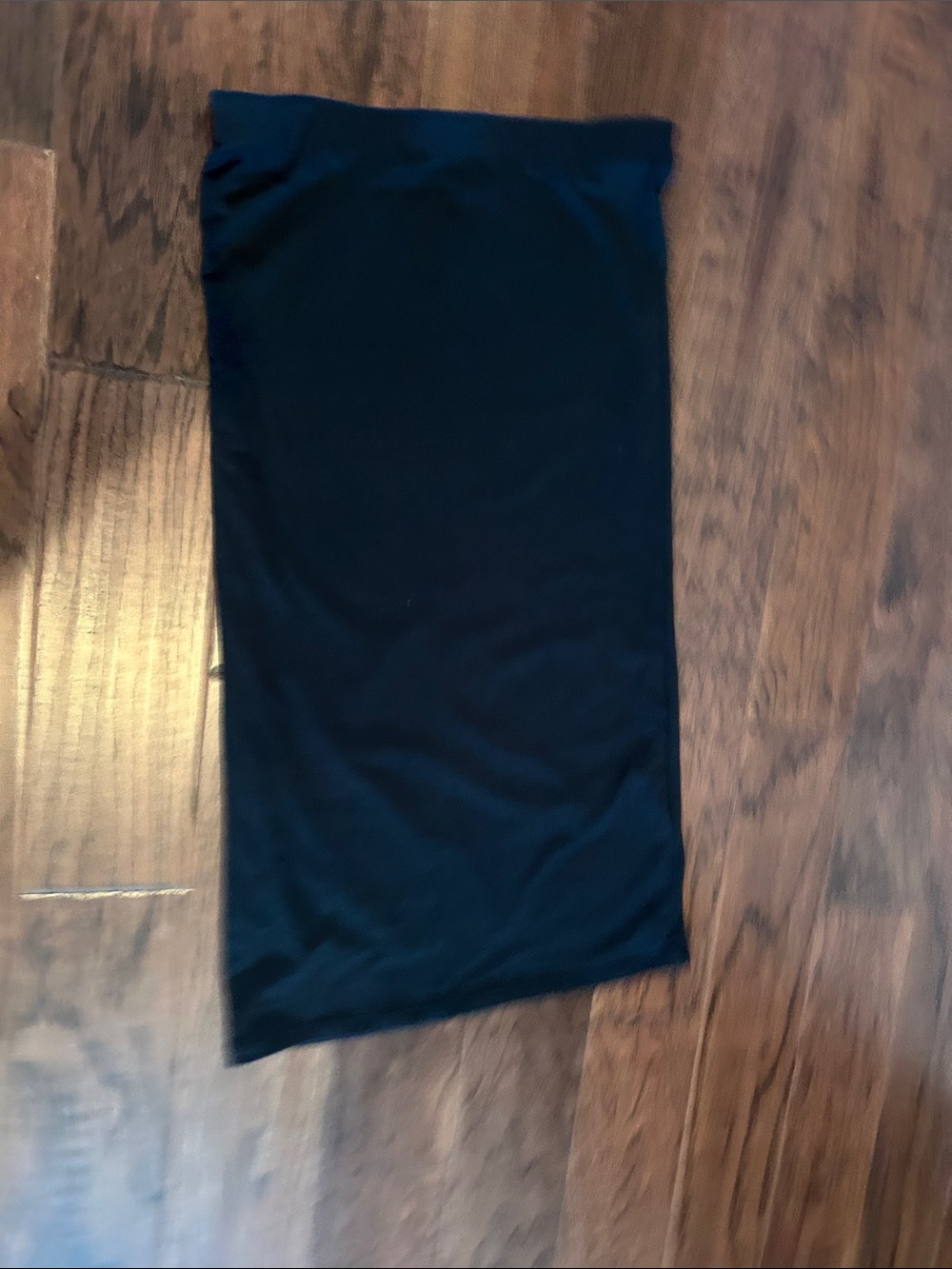 PoshDivah Black Maternity Skirt